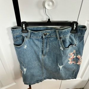 George brand skirt with flowers size 12